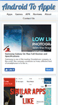 Mobile Screenshot of androidtoapple.com